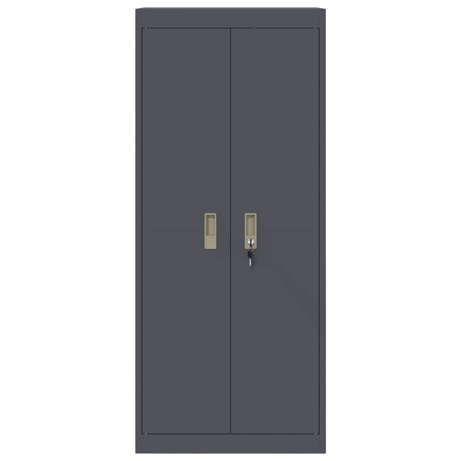 Storage Cabinet Anthracite 60 x 40 x 140 cm Cold-Rolled Steel