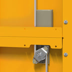 Storage Cabinet with Storage Mustard Yellow 60 x 40 x 140 cm