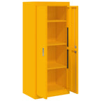 Storage Cabinet with Storage Mustard Yellow 60 x 40 x 140 cm