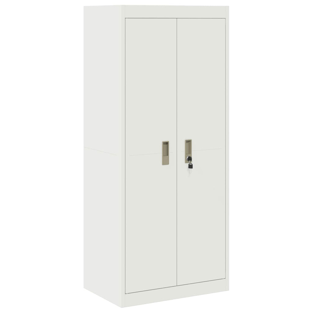Storage Cabinet White 60 x 40 x 140 cm Cold-Rolled Steel