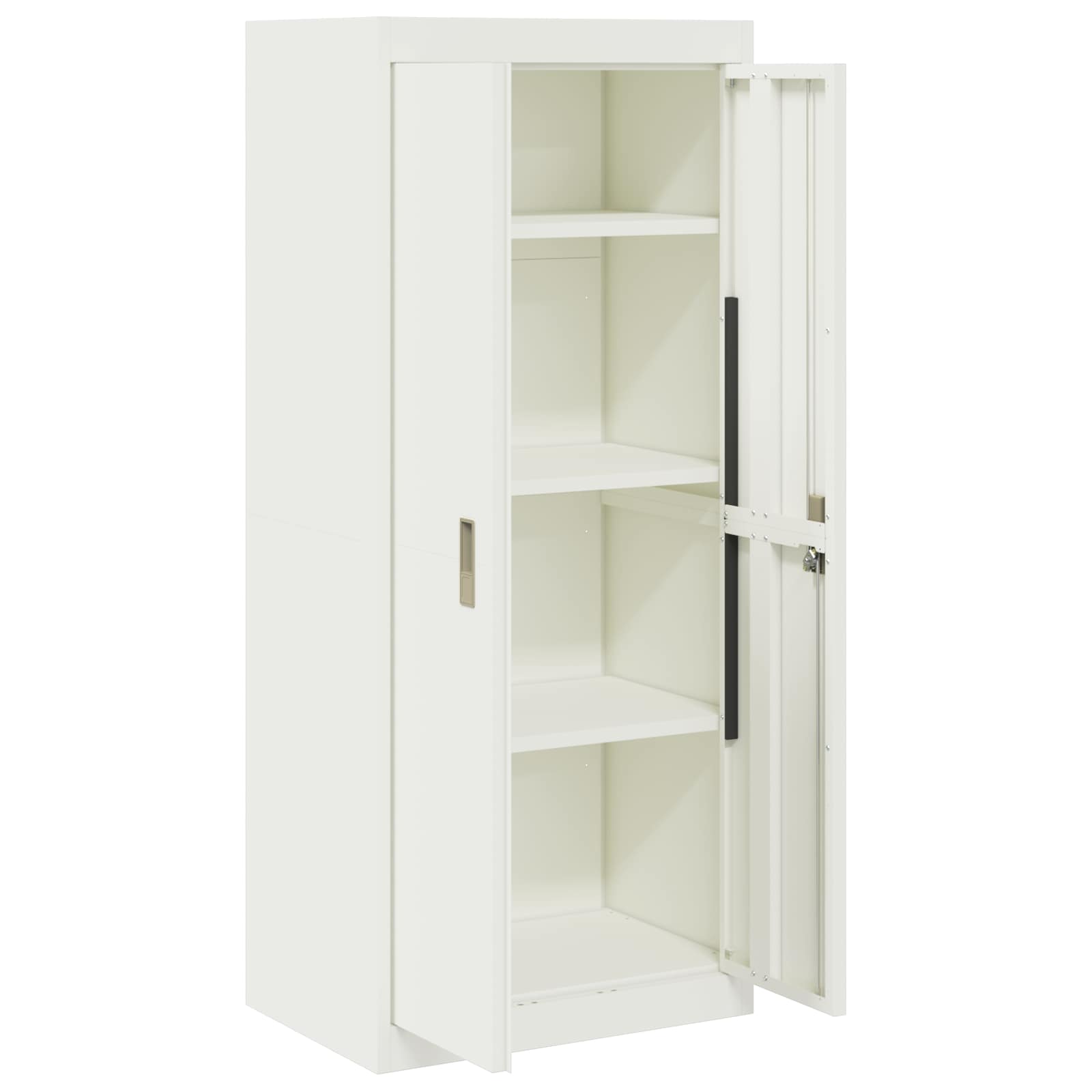 Storage Cabinet White 60 x 40 x 140 cm Cold-Rolled Steel
