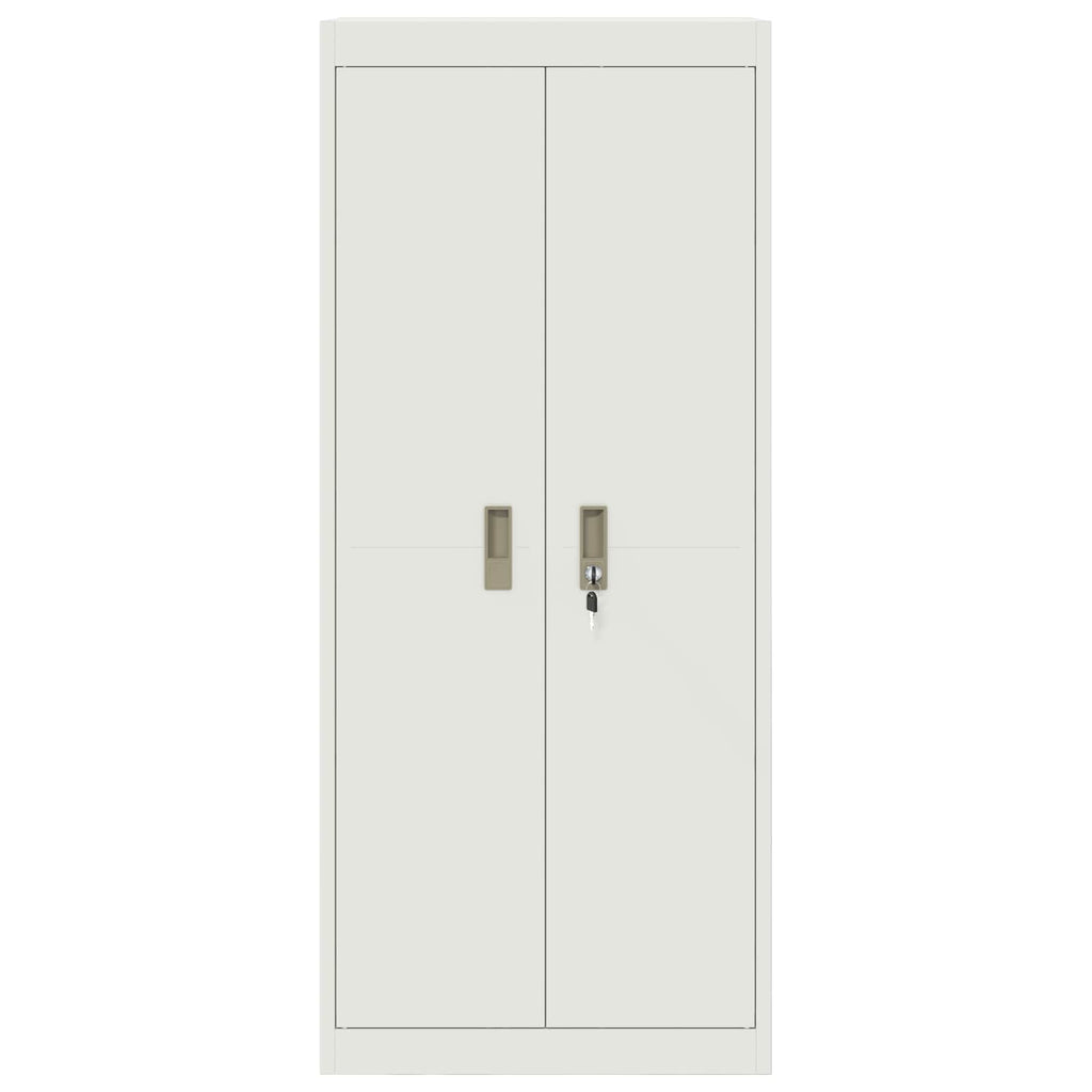 Storage Cabinet White 60 x 40 x 140 cm Cold-Rolled Steel
