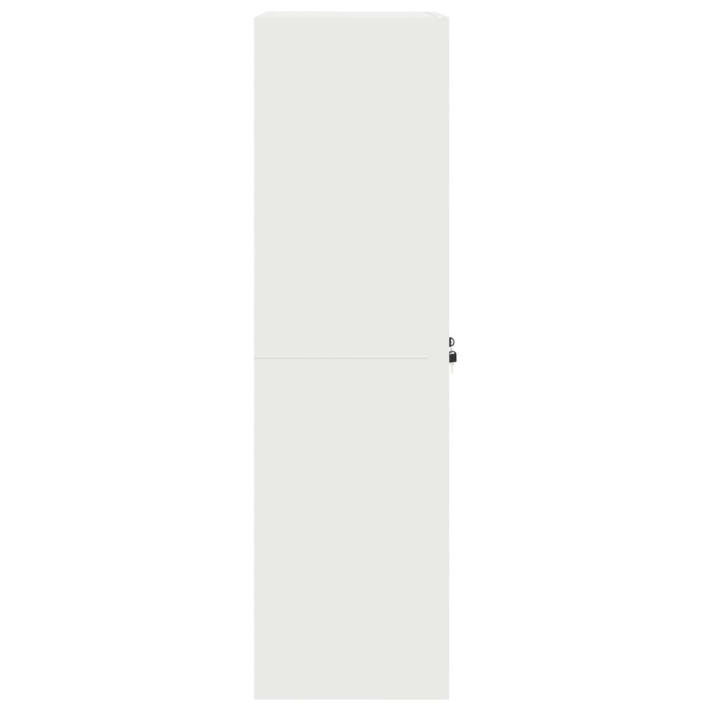 Storage Cabinet White 60 x 40 x 140 cm Cold-Rolled Steel