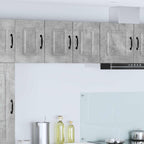 Kitchen Cabinet Kalmar 2 pcs Concrete Grey 30 x 31 x 40 cm