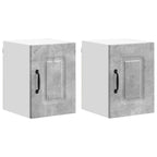 Kitchen Cabinet Kalmar 2 pcs Concrete Grey 30 x 31 x 40 cm