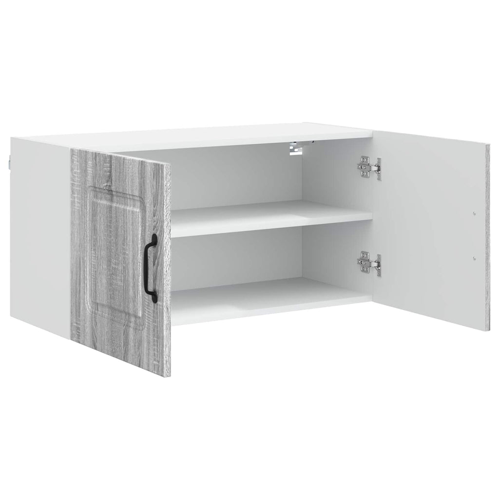 Kitchen Cabinet with Storage Kalmar Grey Sonoma 80 x 31 x 40 cm