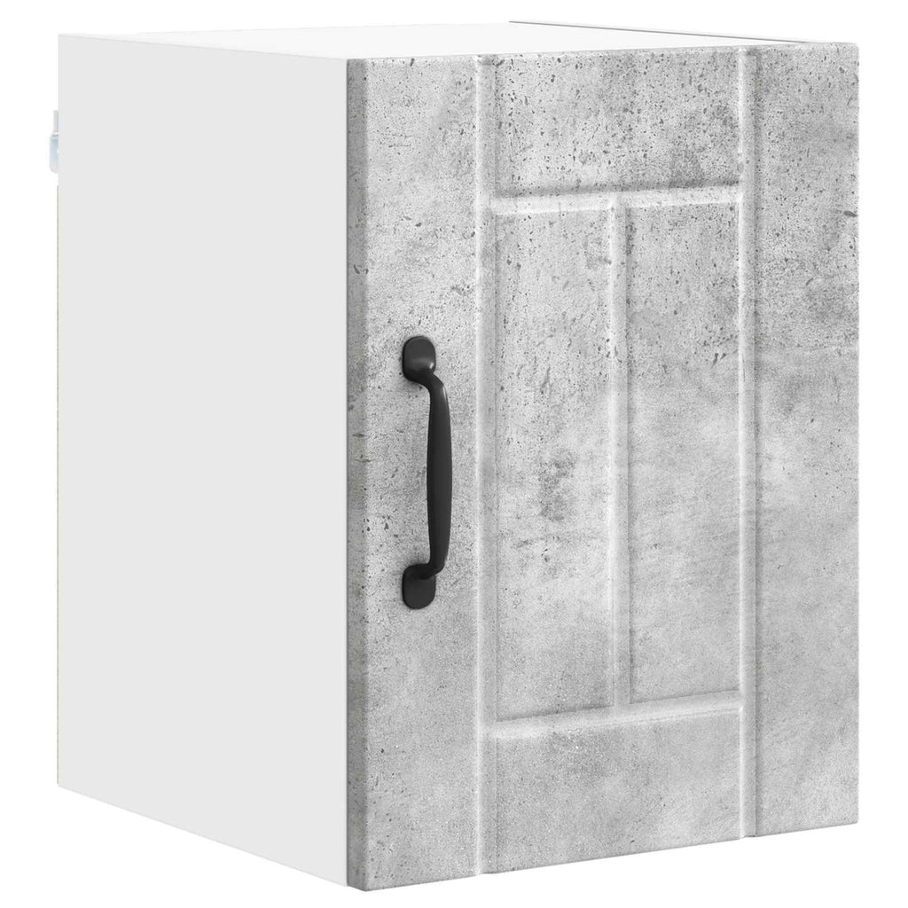 Kitchen Cabinet 2 pcs Concrete Grey 30 x 31 x 40 cm