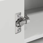 Kitchen Cabinet with Door White 57 x 57 x 40 cm Engineered Wood