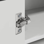 Kitchen Cabinet with Door Black 57 x 57 x 40 cm Engineered Wood