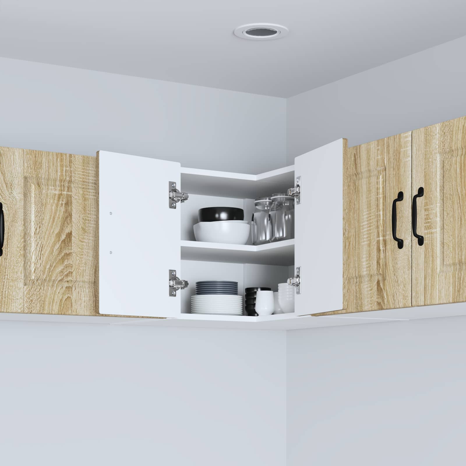 Kitchen Cabinet Sonoma Oak 57 x 57 x 40 cm Engineered Wood