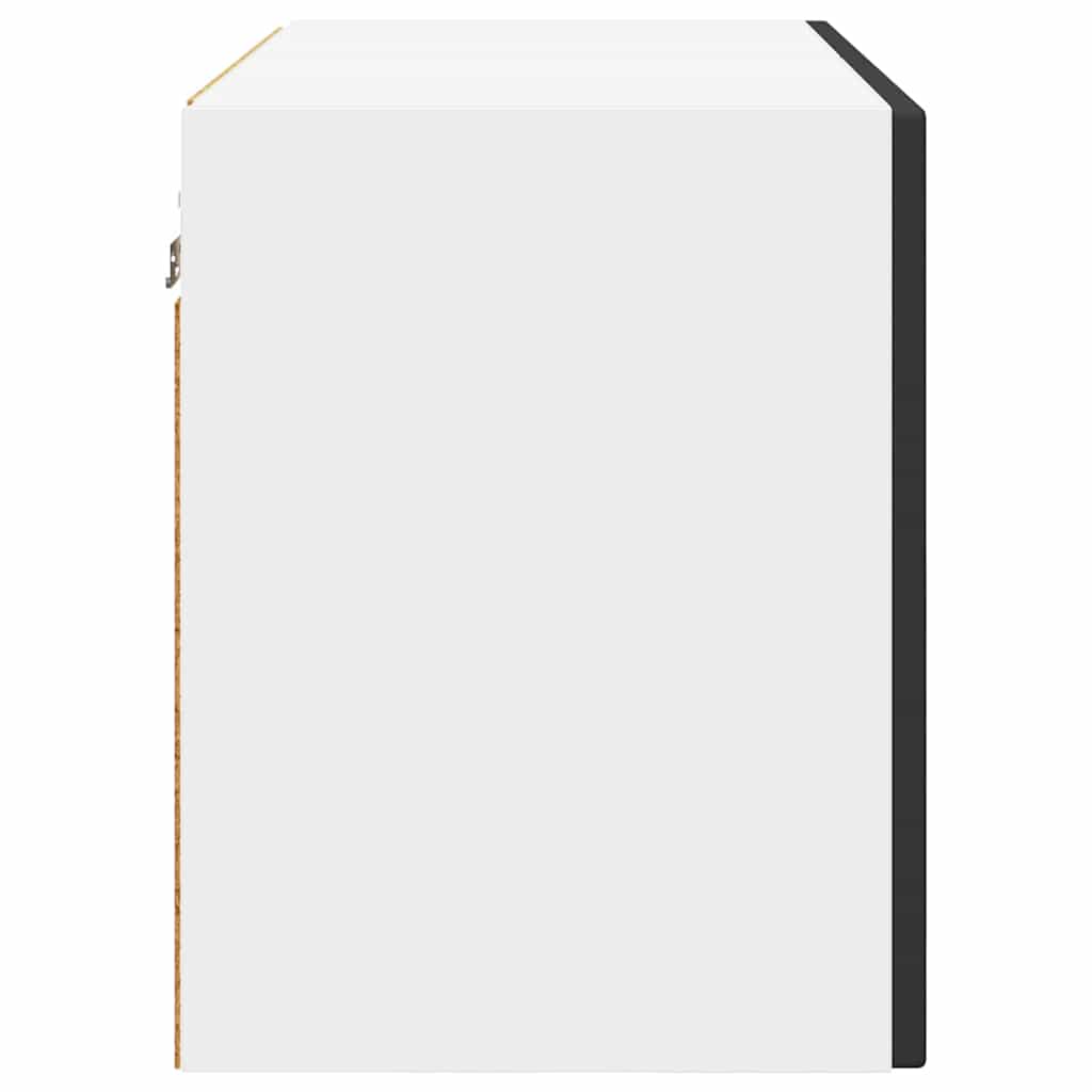 Kitchen Cabinet with Door Black 60 x 31 x 40 cm Engineered Wood