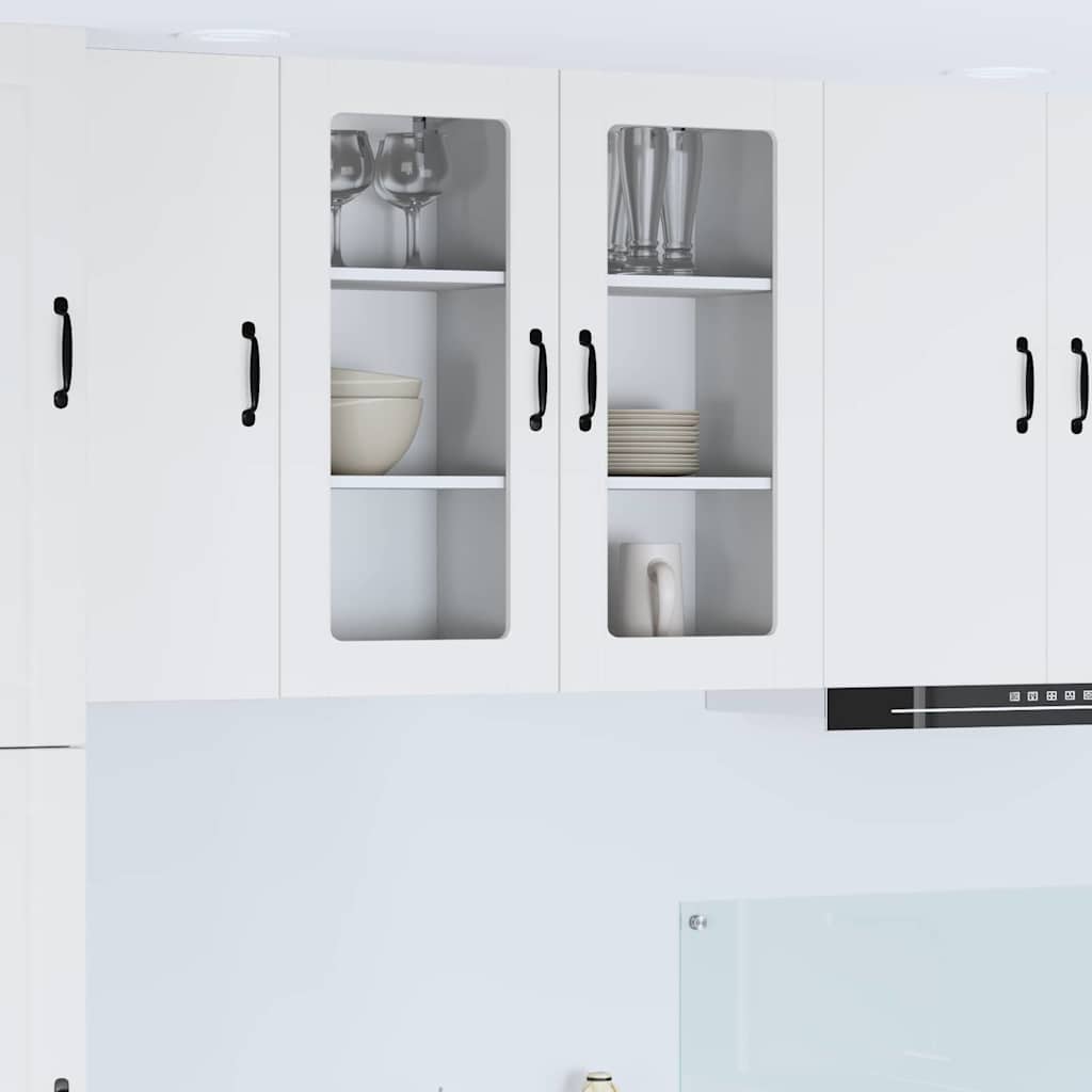 Kitchen Cabinet with Door White 40 x 31 x 80 cm Engineered Wood