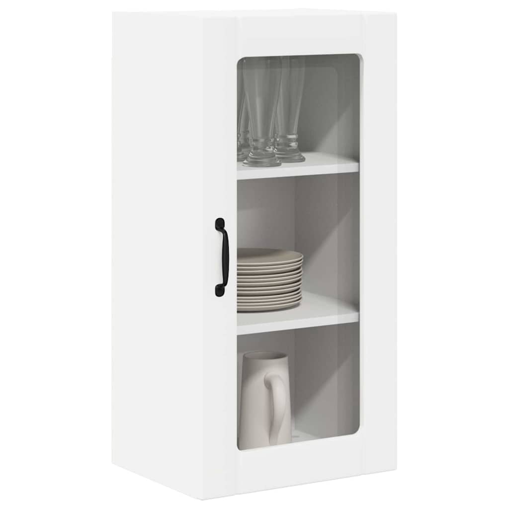 Kitchen Cabinet with Door White 40 x 31 x 80 cm Engineered Wood