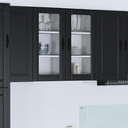Kitchen Cabinet with Door Black 40 x 31 x 80 cm Engineered Wood