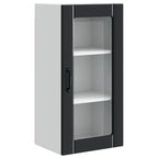 Kitchen Cabinet with Door Black 40 x 31 x 80 cm Engineered Wood