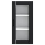 Kitchen Cabinet with Door Black 40 x 31 x 80 cm Engineered Wood