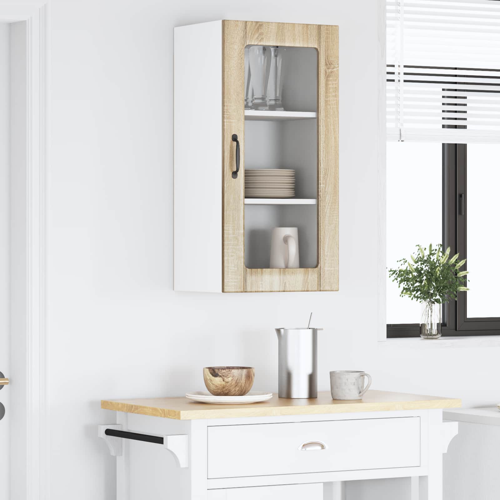 Kitchen Cabinet Sonoma Oak 40 x 31 x 80 cm Engineered Wood