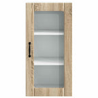 Kitchen Cabinet with Shelf 2 pcs Sonoma Oak 40 x 31 x 80 cm