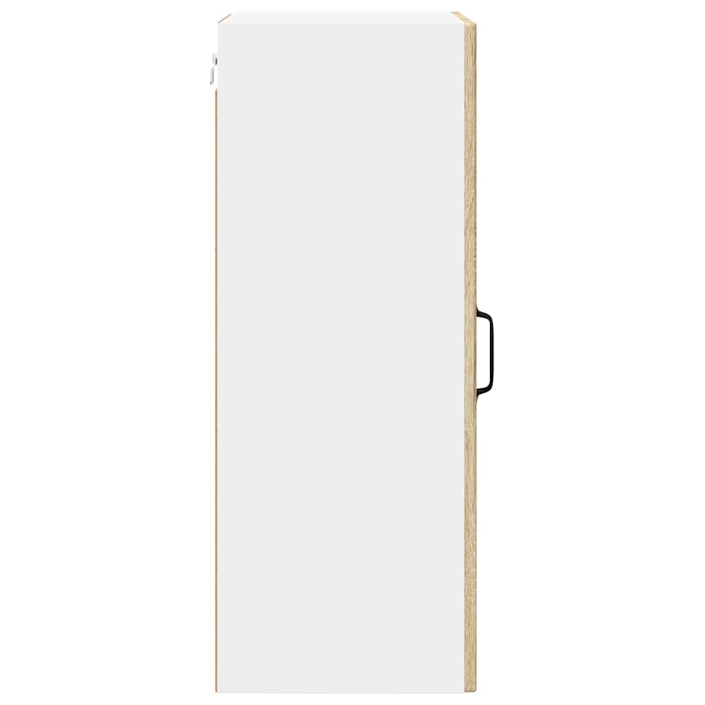 Kitchen Cabinet with Shelf 2 pcs Sonoma Oak 40 x 31 x 80 cm