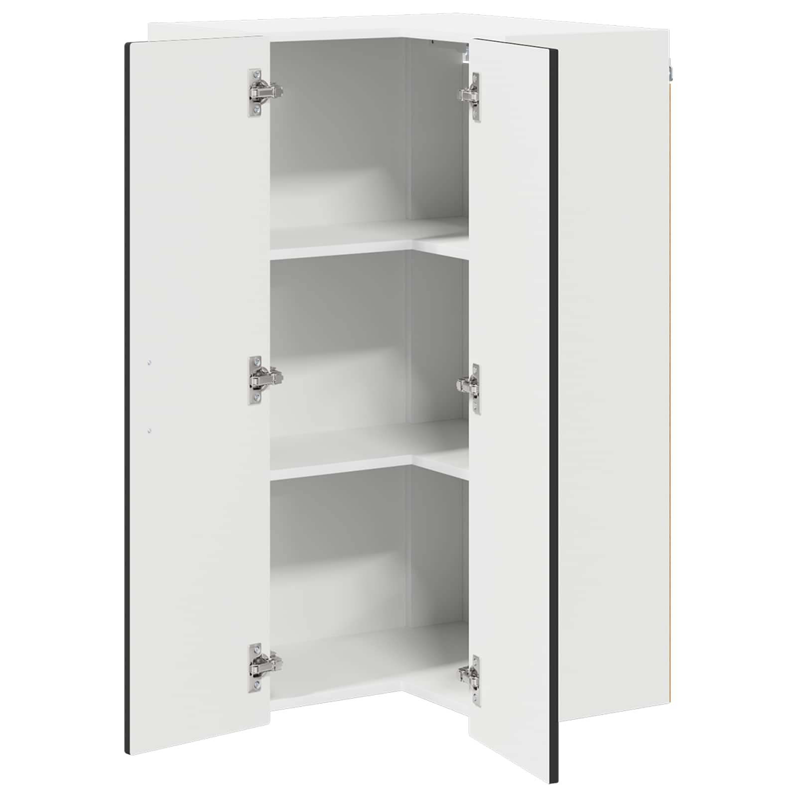 Kitchen Cabinet Black 57 x 57 x 100 cm Engineered Wood