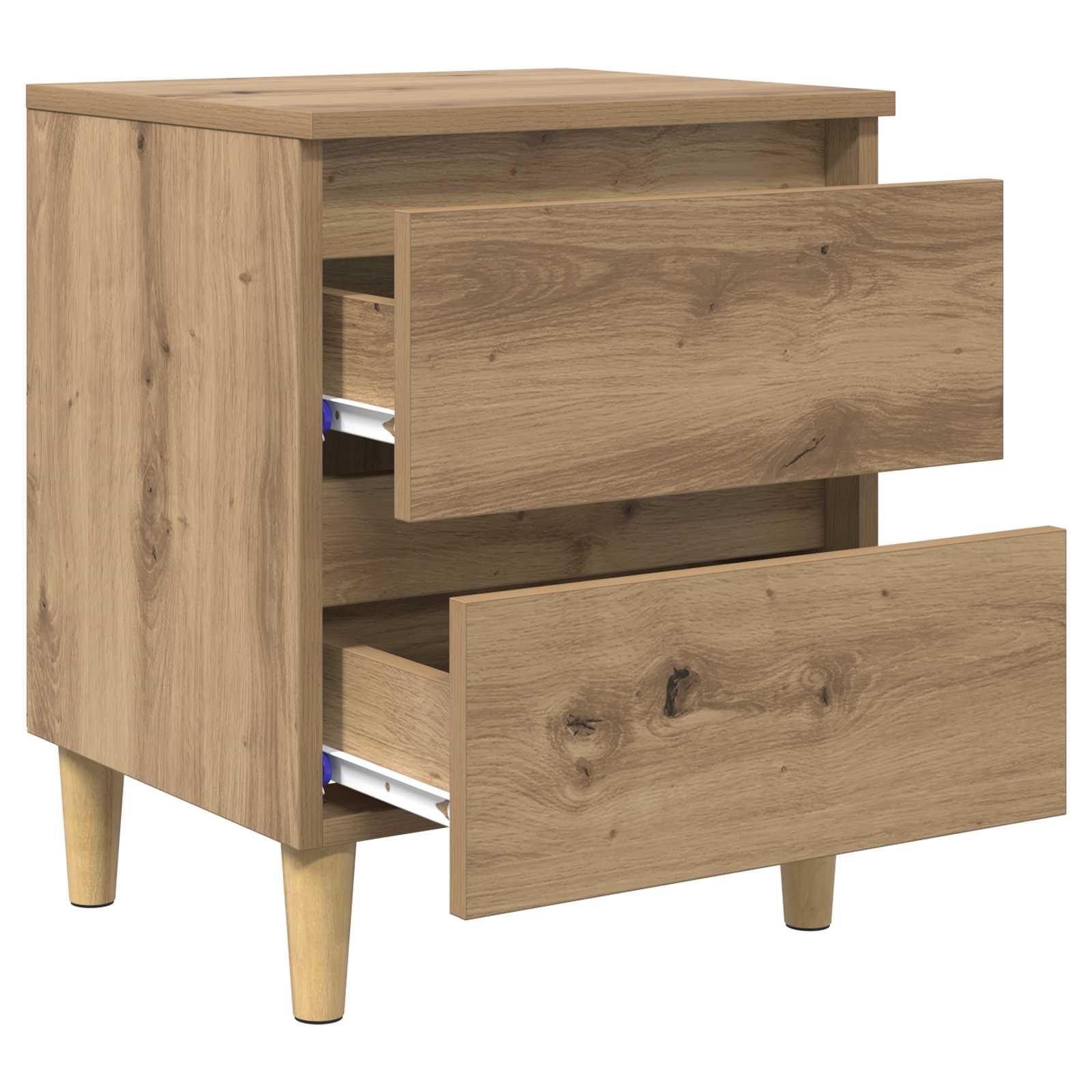 Bed Cabinet Artisan Oak 40 x 35 x 50 cm Engineered Wood