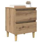 Bed Cabinet Artisan Oak 40 x 35 x 50 cm Engineered Wood