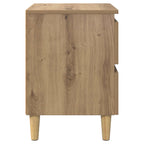 Bed Cabinet Artisan Oak 40 x 35 x 50 cm Engineered Wood