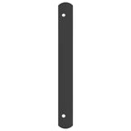 Window Grille Black 176 x 30 cm Powder-Coated Steel