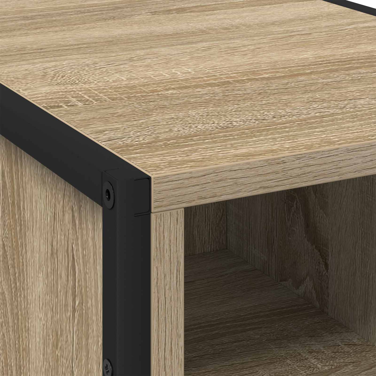 Bedside Table Sonoma 39.5 x 30 x 50 cm Engineered Wood
