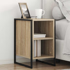 Bedside Table 2 pcs Sonoma 39.5 x 30 x 50 cm Engineered Wood