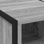 Bedside Table Grey Sonoma 39.5 x 30 x 50 cm Engineered Wood
