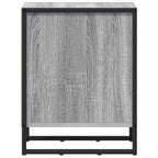 Bedside Table Grey Sonoma 39.5 x 30 x 50 cm Engineered Wood