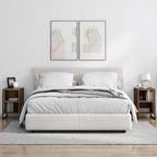 Bedside Table 2 pcs Old Wood 39.5 x 30 x 50 cm Engineered Wood