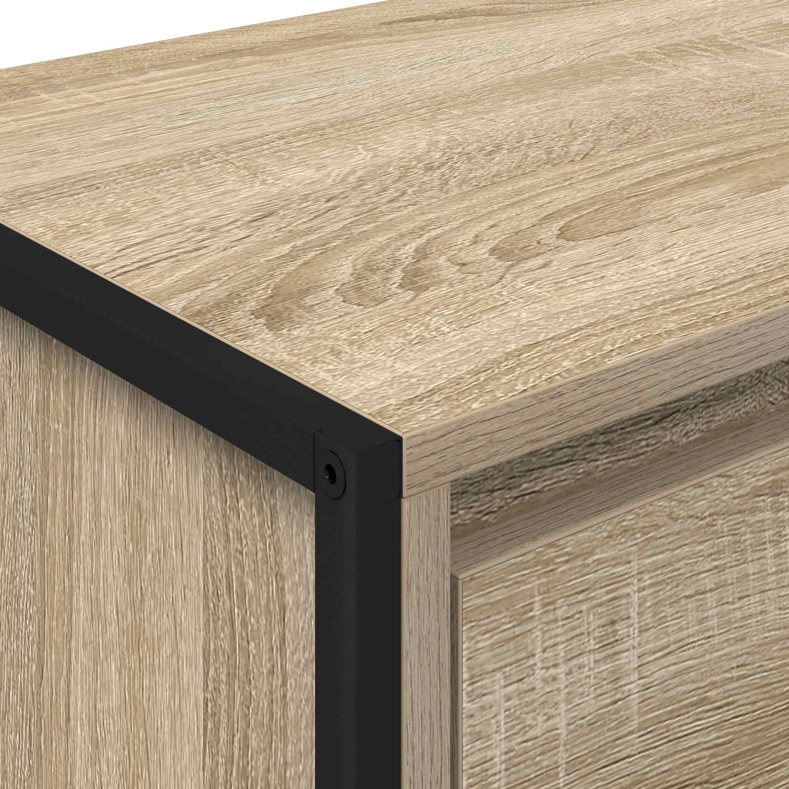 Bedside Table Sonoma 39.5 x 30 x 50 cm Engineered Wood