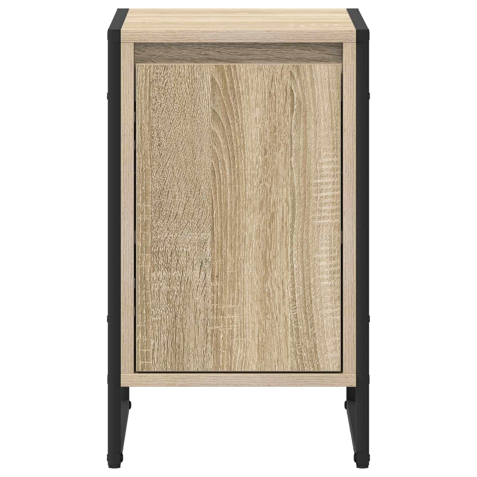 Bedside Table 2 pcs Sonoma 39.5 x 30 x 50 cm Engineered Wood