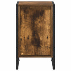 Bedside Table 2 pcs Smoke Oak 39.5 x 30 x 50 cm Engineered Wood