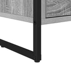 Bedside Table Grey Sonoma 39.5 x 30 x 50 cm Engineered Wood