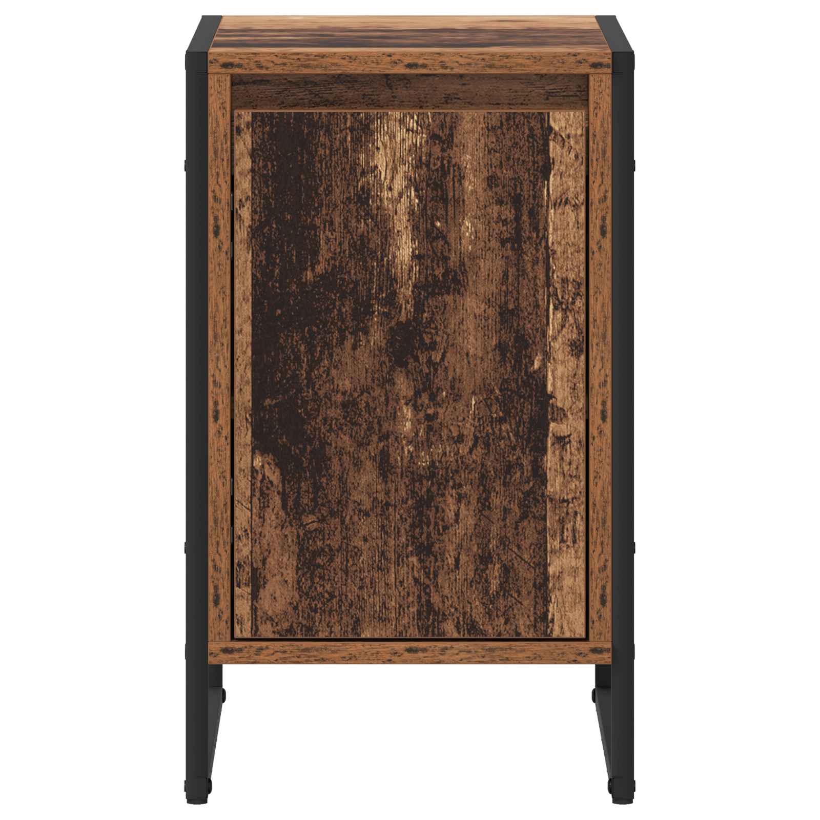 Bedside Table Old Wood 39.5 x 30 x 50 cm Engineered Wood