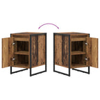 Bedside Table Old Wood 39.5 x 30 x 50 cm Engineered Wood