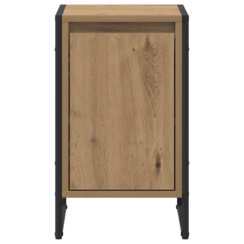 Bedside Table Artisian Oak 39.5 x 30 x 50 cm Engineered Wood