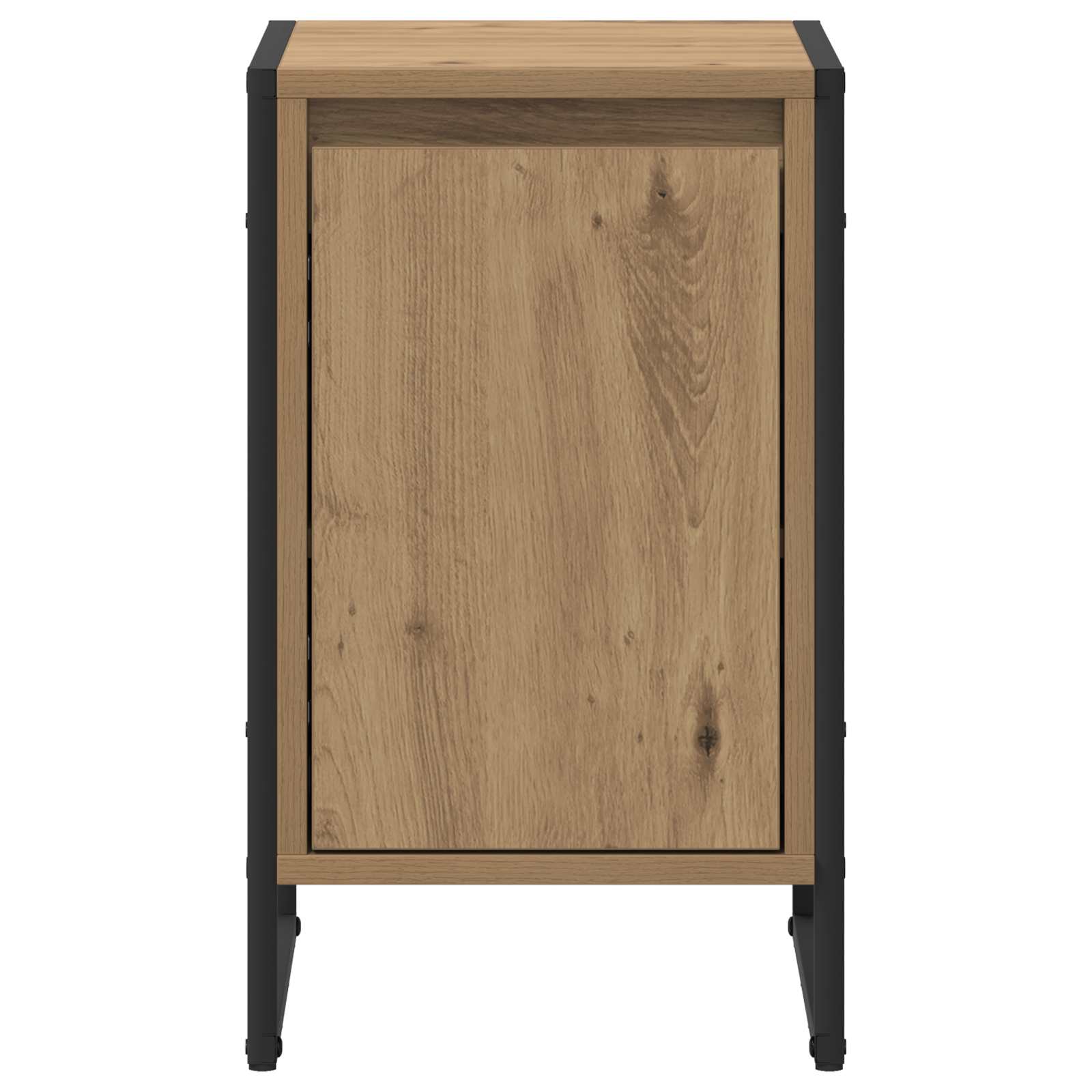 Bedside Table Artisian Oak 39.5 x 30 x 50 cm Engineered Wood