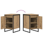 Bedside Table Artisian Oak 39.5 x 30 x 50 cm Engineered Wood