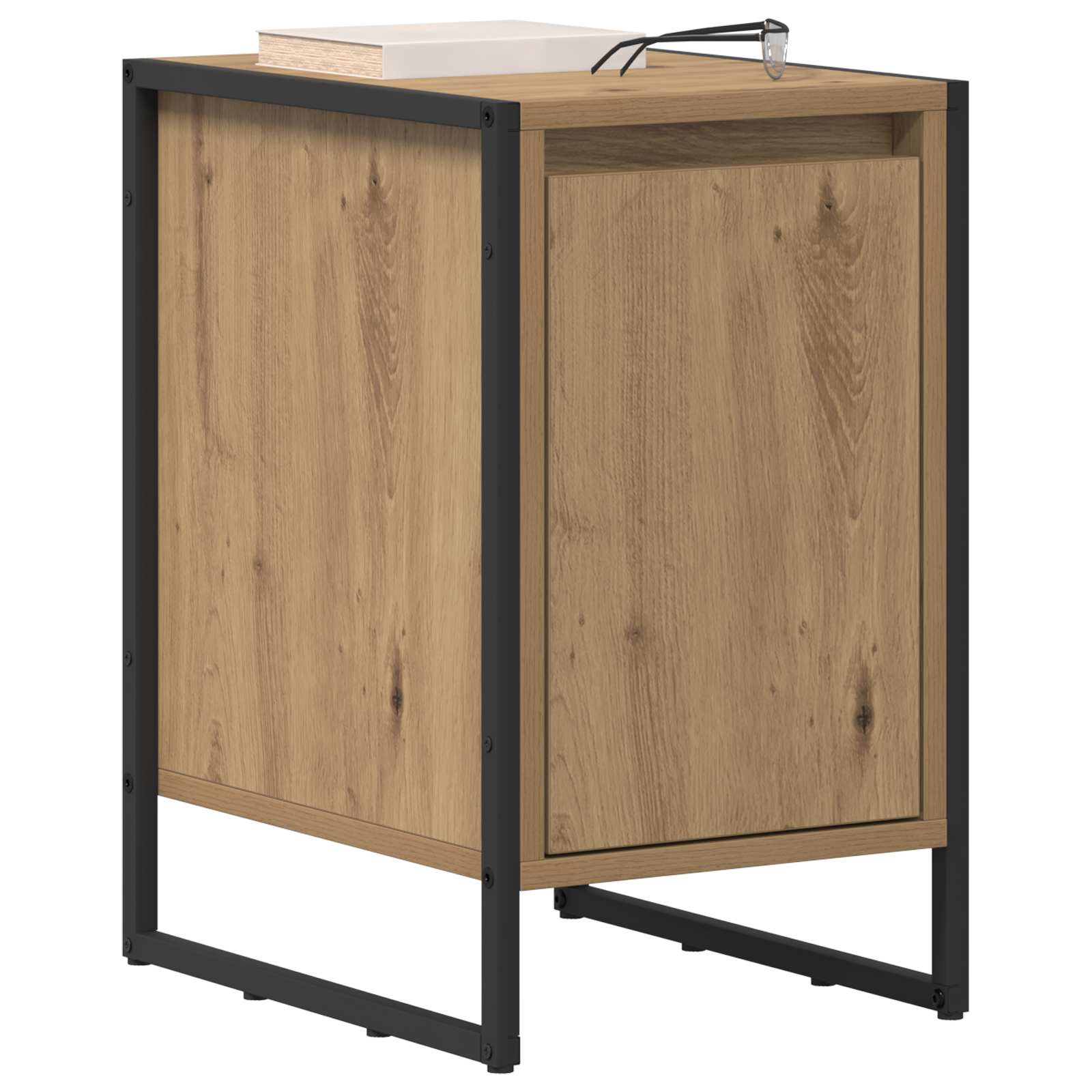 Bedside Table Artisian Oak 39.5 x 30 x 50 cm Engineered Wood