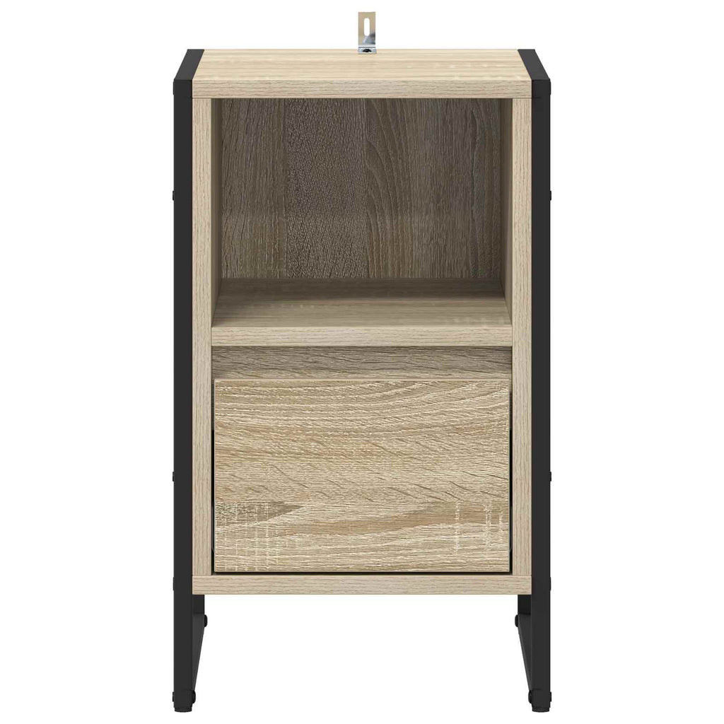 Bedside Table 2 pcs Sonoma 39.5 x 30 x 50 cm Engineered Wood