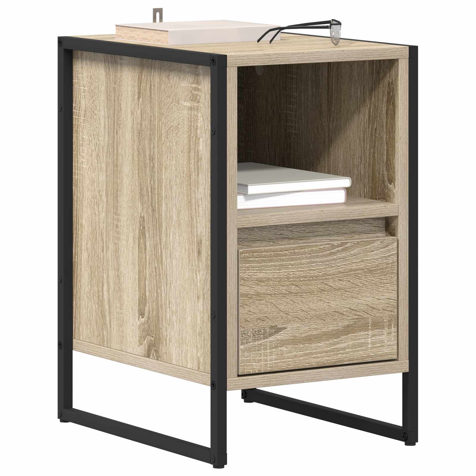 Bedside Table 2 pcs Sonoma 39.5 x 30 x 50 cm Engineered Wood