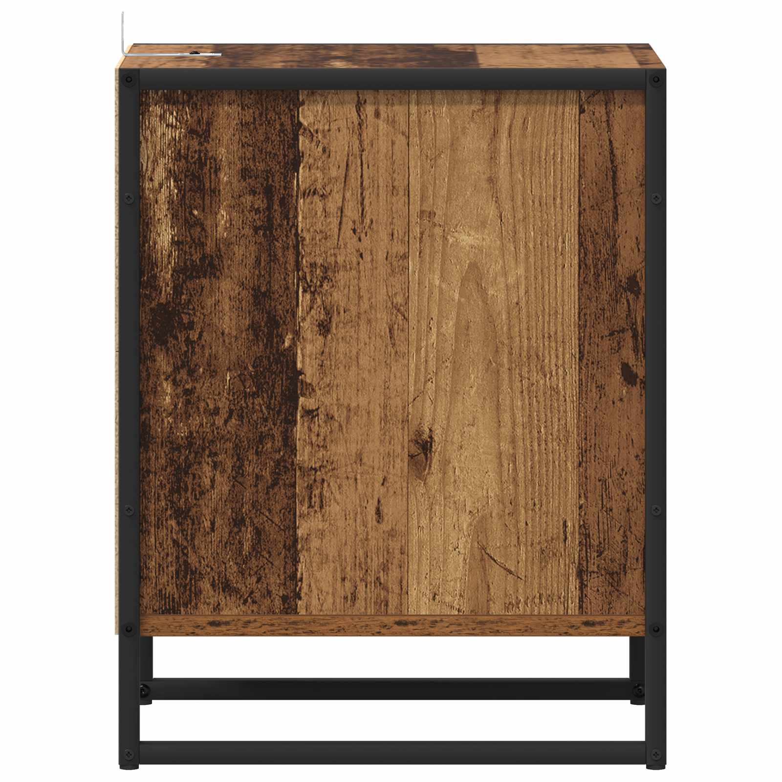 Bedside Table Old Wood 39.5 x 30 x 50 cm Engineered Wood