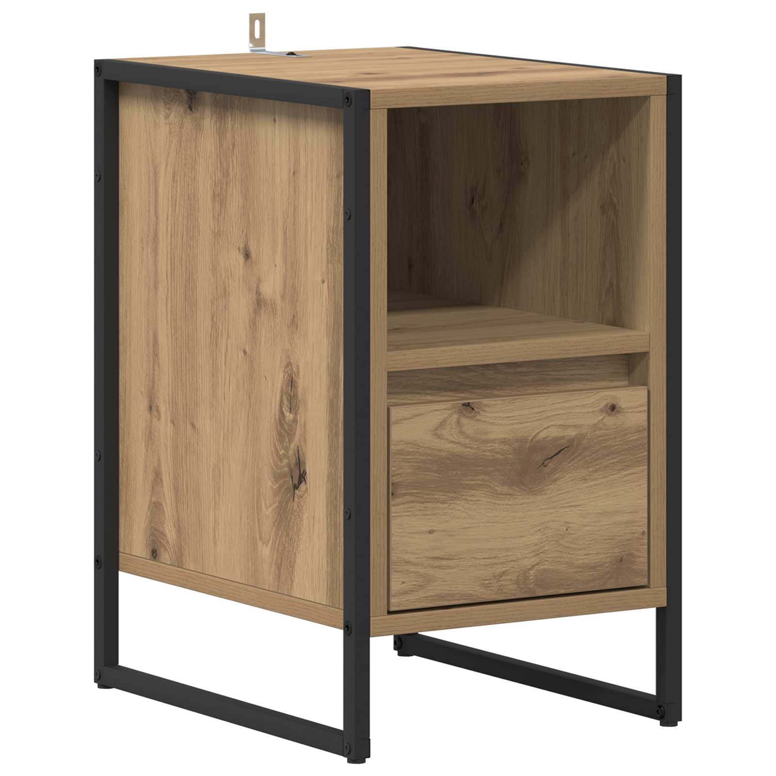 Bedside Table Artisian Oak 39.5 x 30 x 50 cm Engineered Wood
