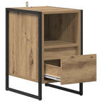 Bedside Table Artisian Oak 39.5 x 30 x 50 cm Engineered Wood