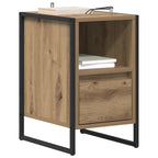 Bedside Table Artisian Oak 39.5 x 30 x 50 cm Engineered Wood