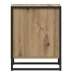 Bedside Table with Drawer 2 pcs Artisian Oak 39.5 x 30 x 50 cm